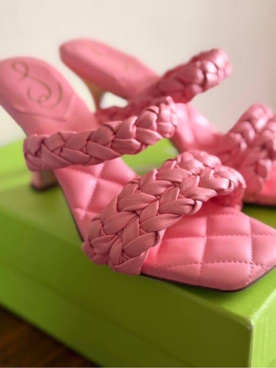 Sam Edelman Shoes - Sam Edelman Meghan Braided Mule Heels summer chic preppy coastal brunch NWT NIB